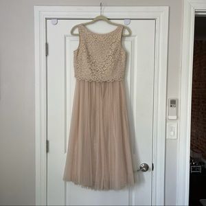 Donna Morgan Amelia crop top dress and skirt